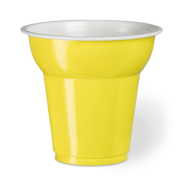 BICCHIERINI BICOLOR IN PLASTICA 70 ml