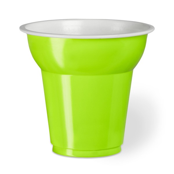 BICCHIERINI BICOLOR IN PLASTICA 70 ml