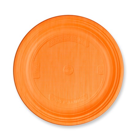 PIATTO MONOUSO IN MATERBI Ø 170 mm
