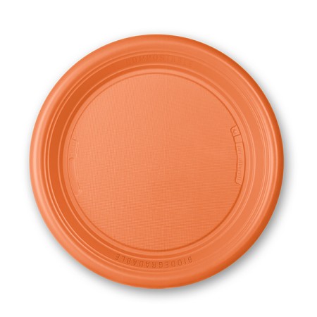 PIATTO MONOUSO IN MATERBI Ø 220 mm