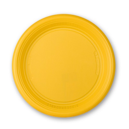 PIATTO MONOUSO IN MATERBI Ø 220 mm