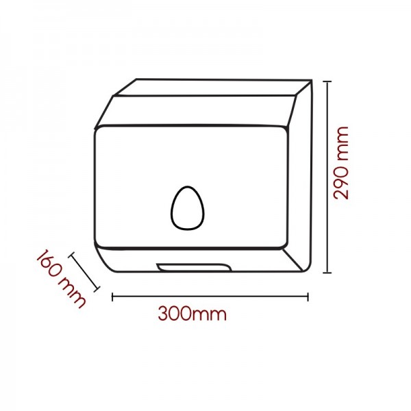 DISPENSER MINI PER ASCIUGAMANI...