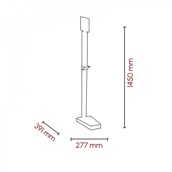 PIANTANA PER DISPENSER