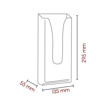DISPENSER PER SACCHETTI IGIENICI DA TOILET