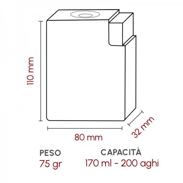 CONTENITORE PER AGHI USATI