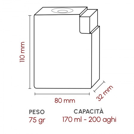 CONTENITORE PER AGHI USATI
