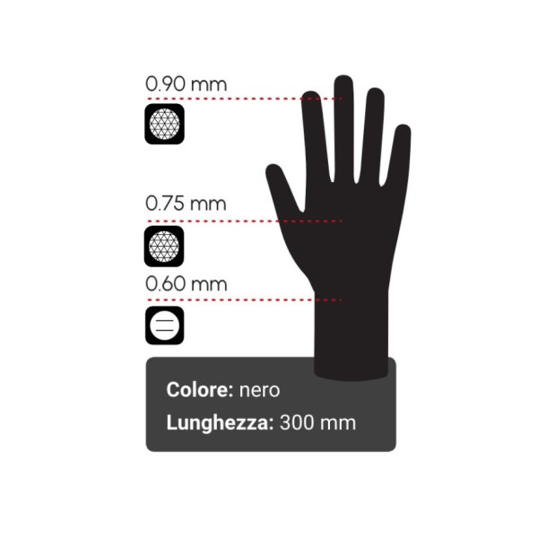 ICO GUANTI NEOPRENE FRONTIER 75